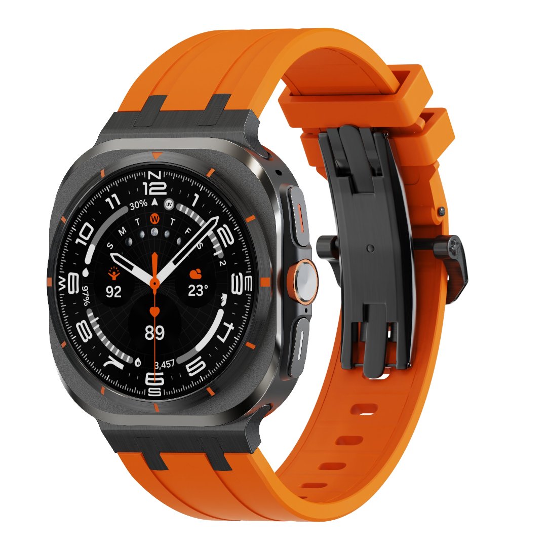 Correa de silicona AP con cierre de mariposa para Samsung Galaxy Watch Ultra