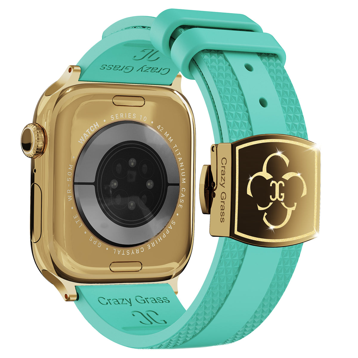 Correa de silicona de lujo CG para Apple Watch