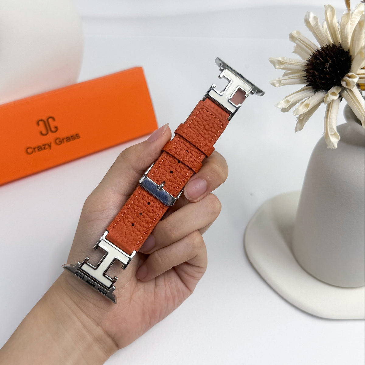 Leather Band For Apple Watch