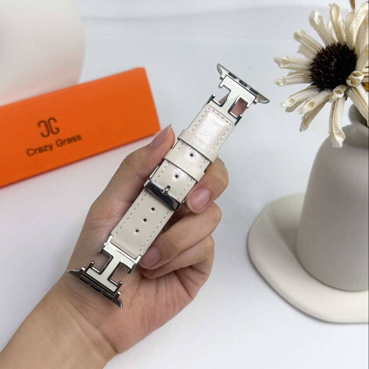Leather Band For Apple Watch