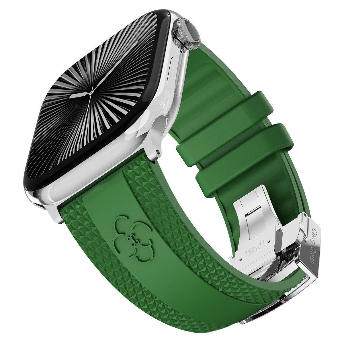 Correa de silicona de lujo CG para Apple Watch