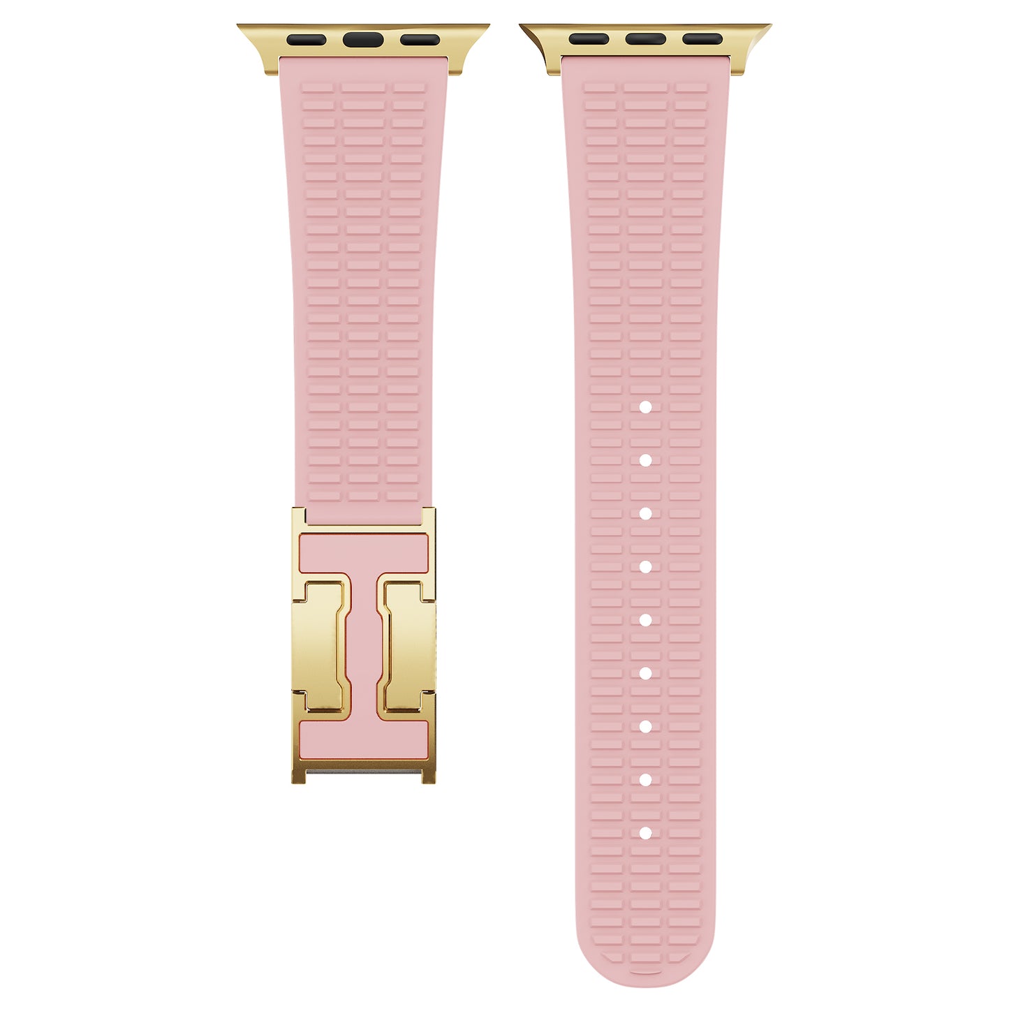 Silicone Magnetic Buckle Strap For Apple Watch