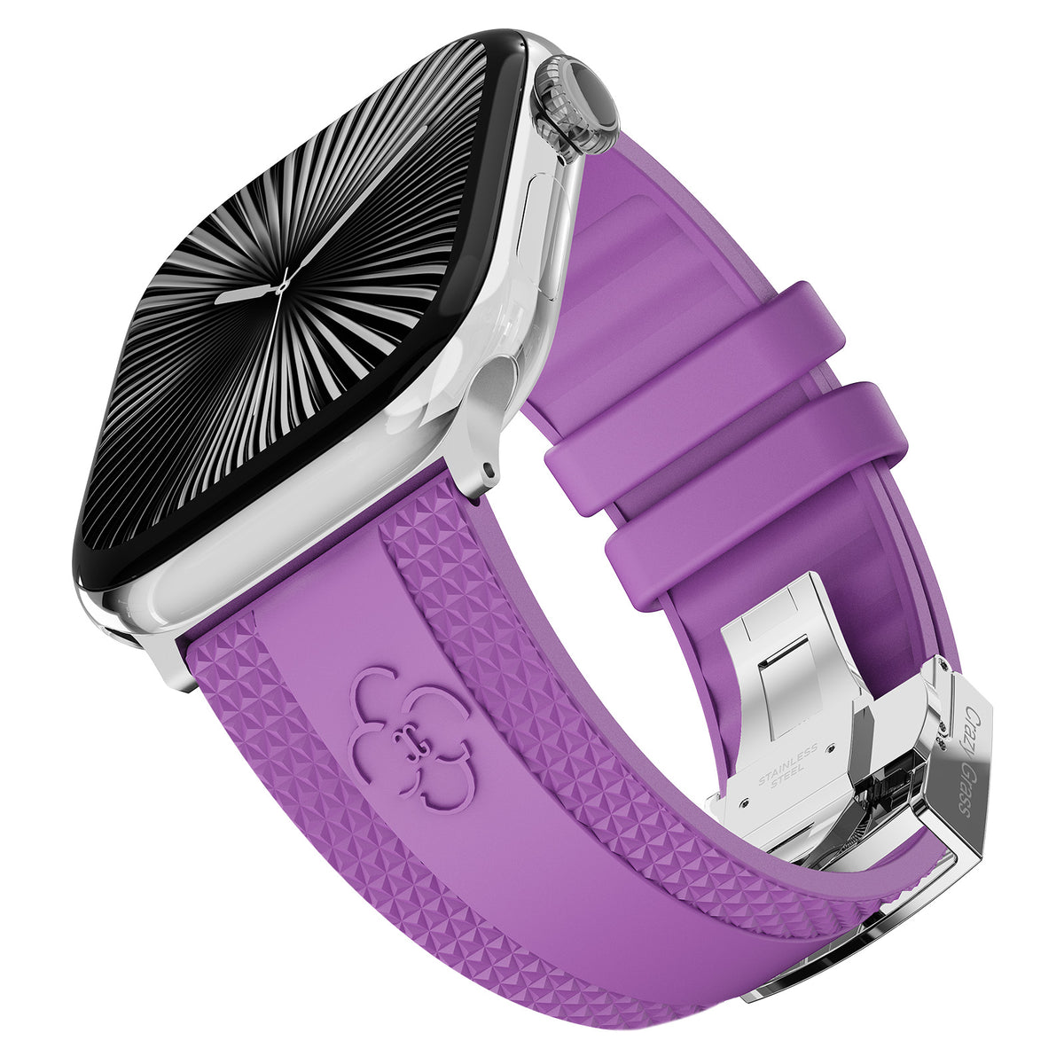 Correa de silicona de lujo CG para Apple Watch
