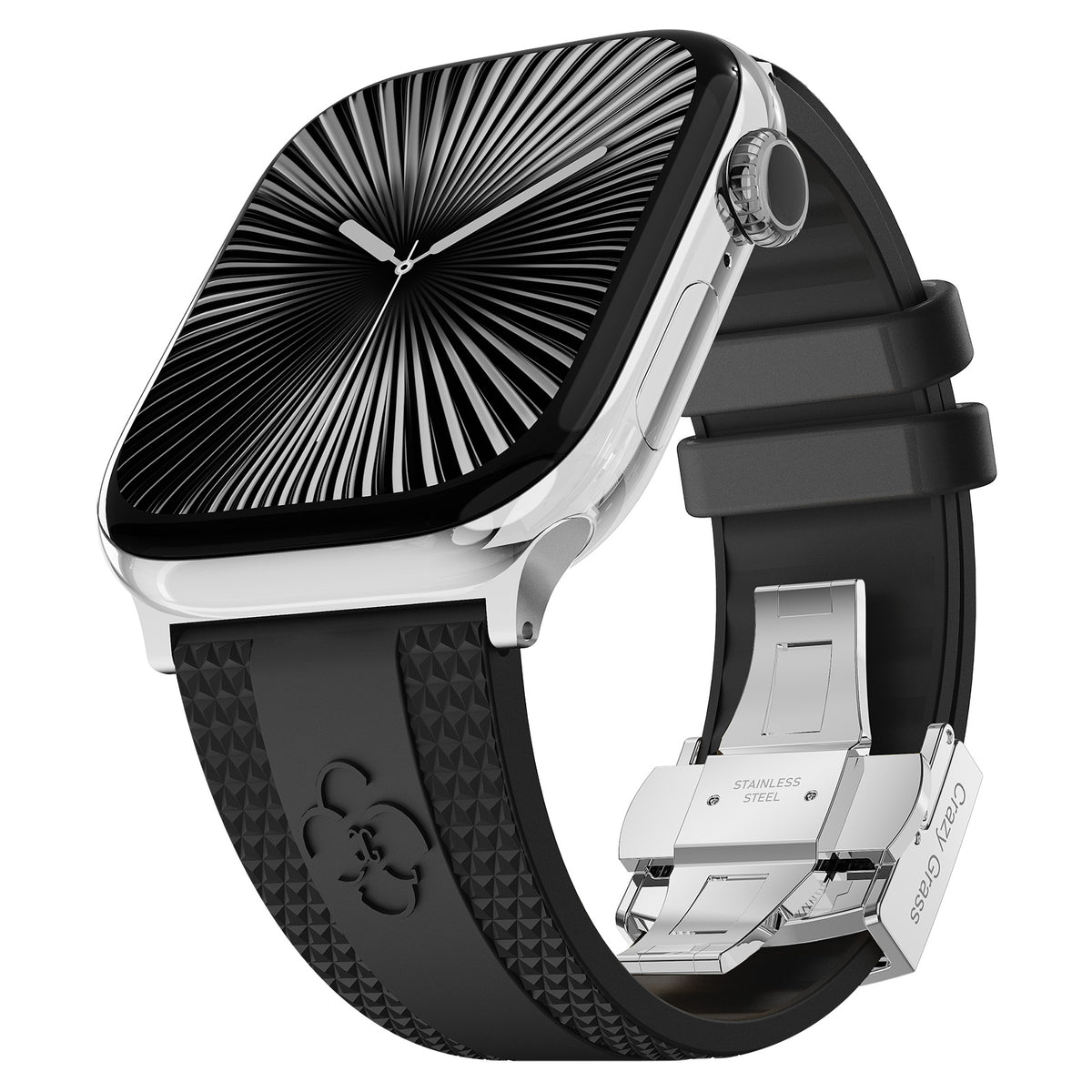 Correa de silicona de lujo CG para Apple Watch