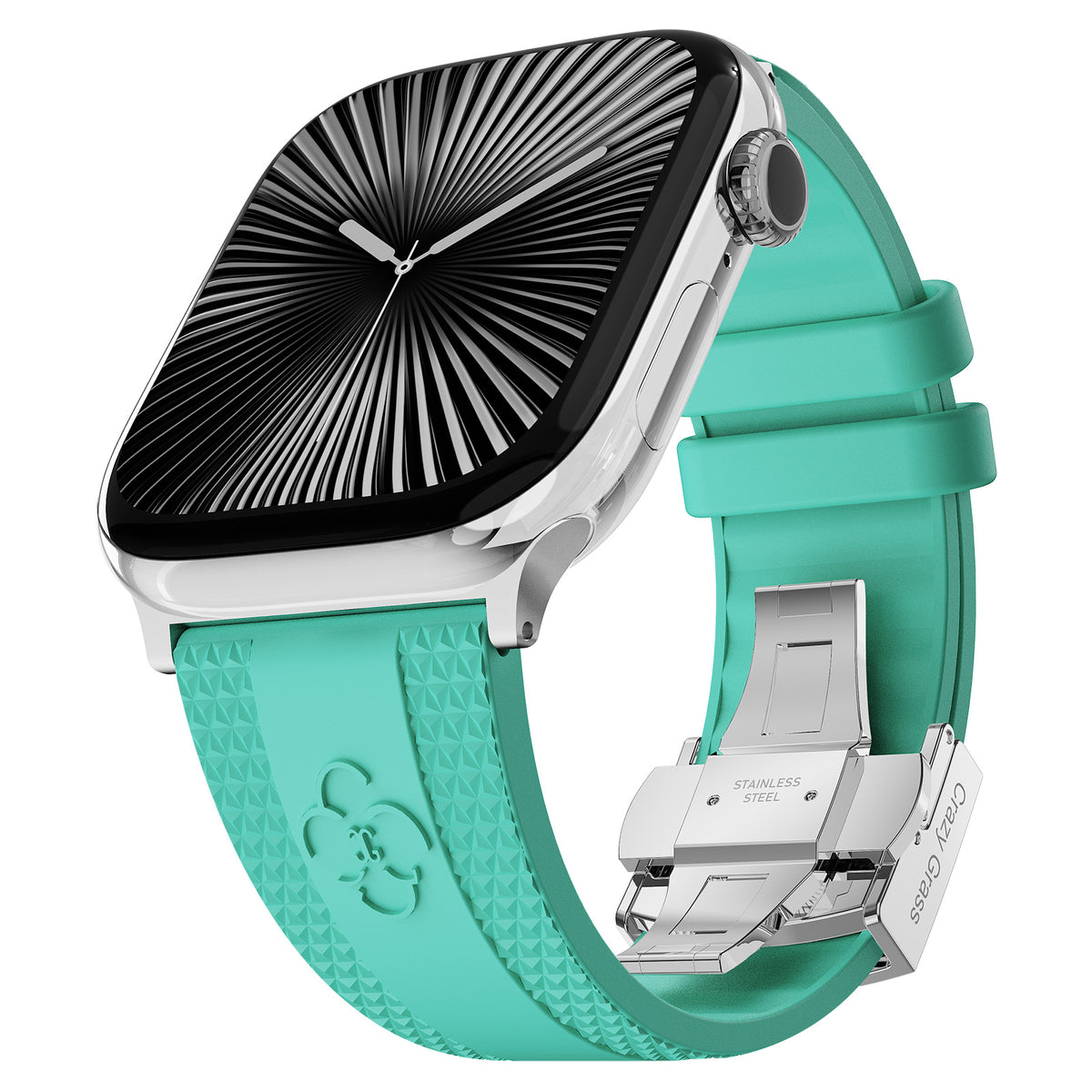 Correa de silicona de lujo CG para Apple Watch