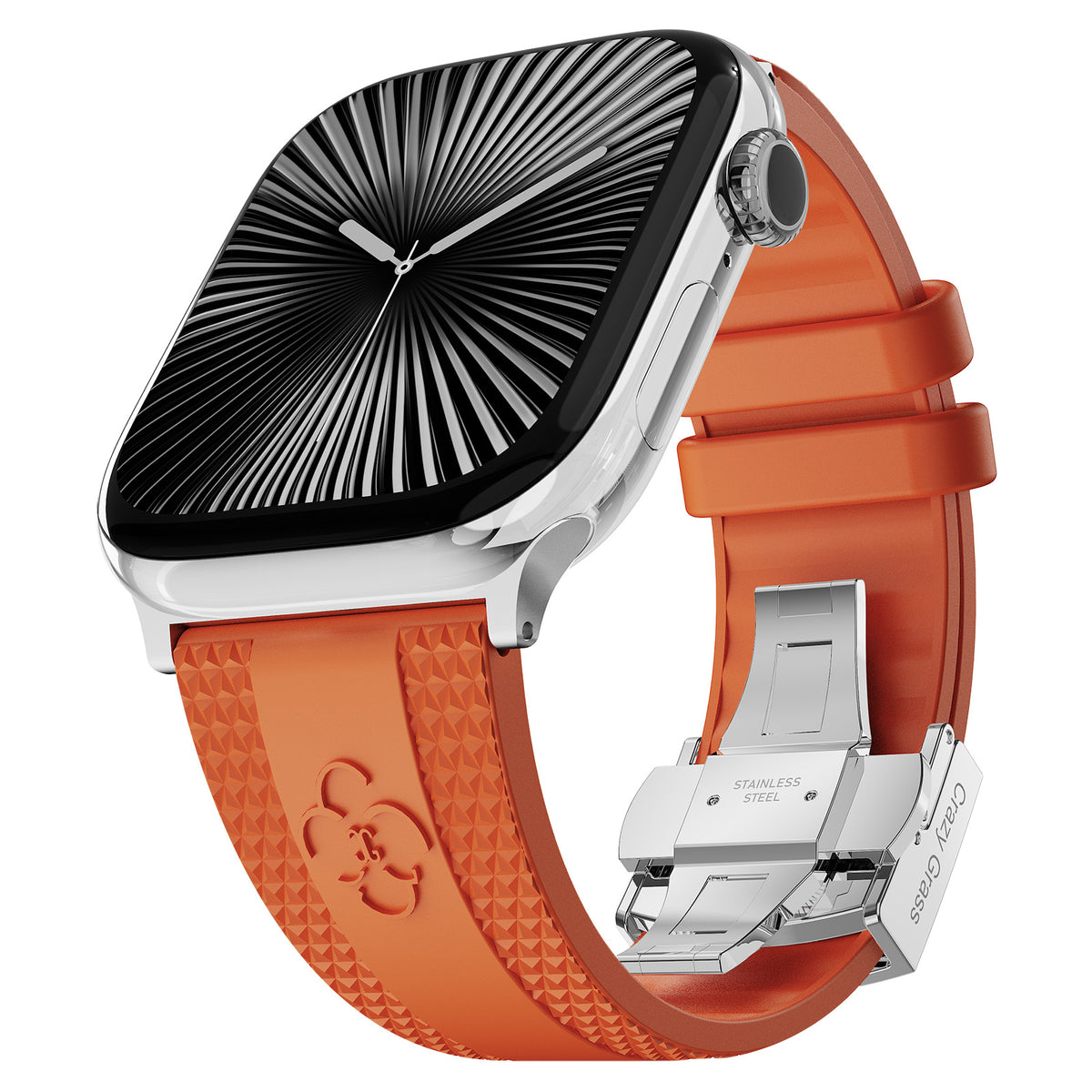 Correa de silicona de lujo CG para Apple Watch