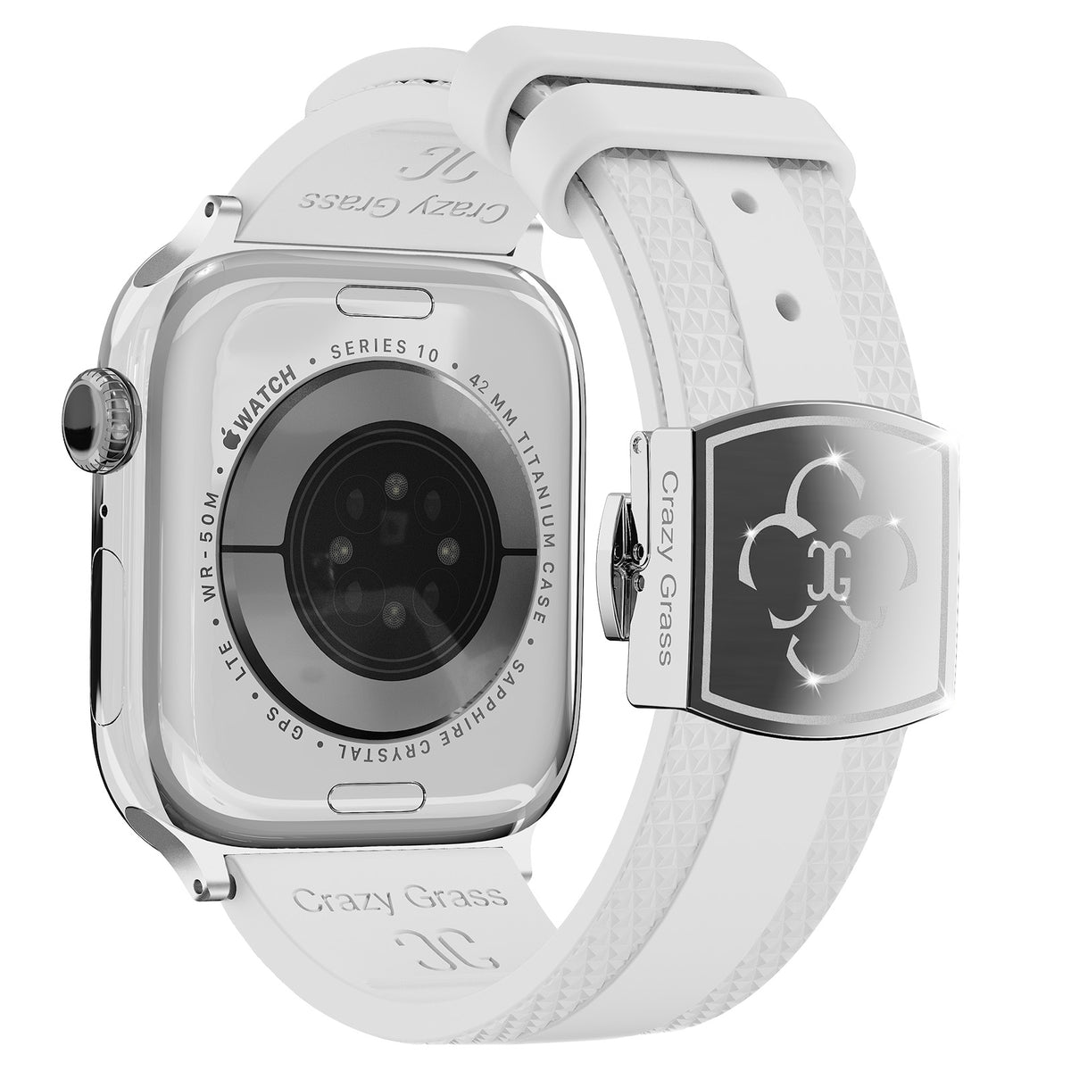 Correa de silicona de lujo CG para Apple Watch
