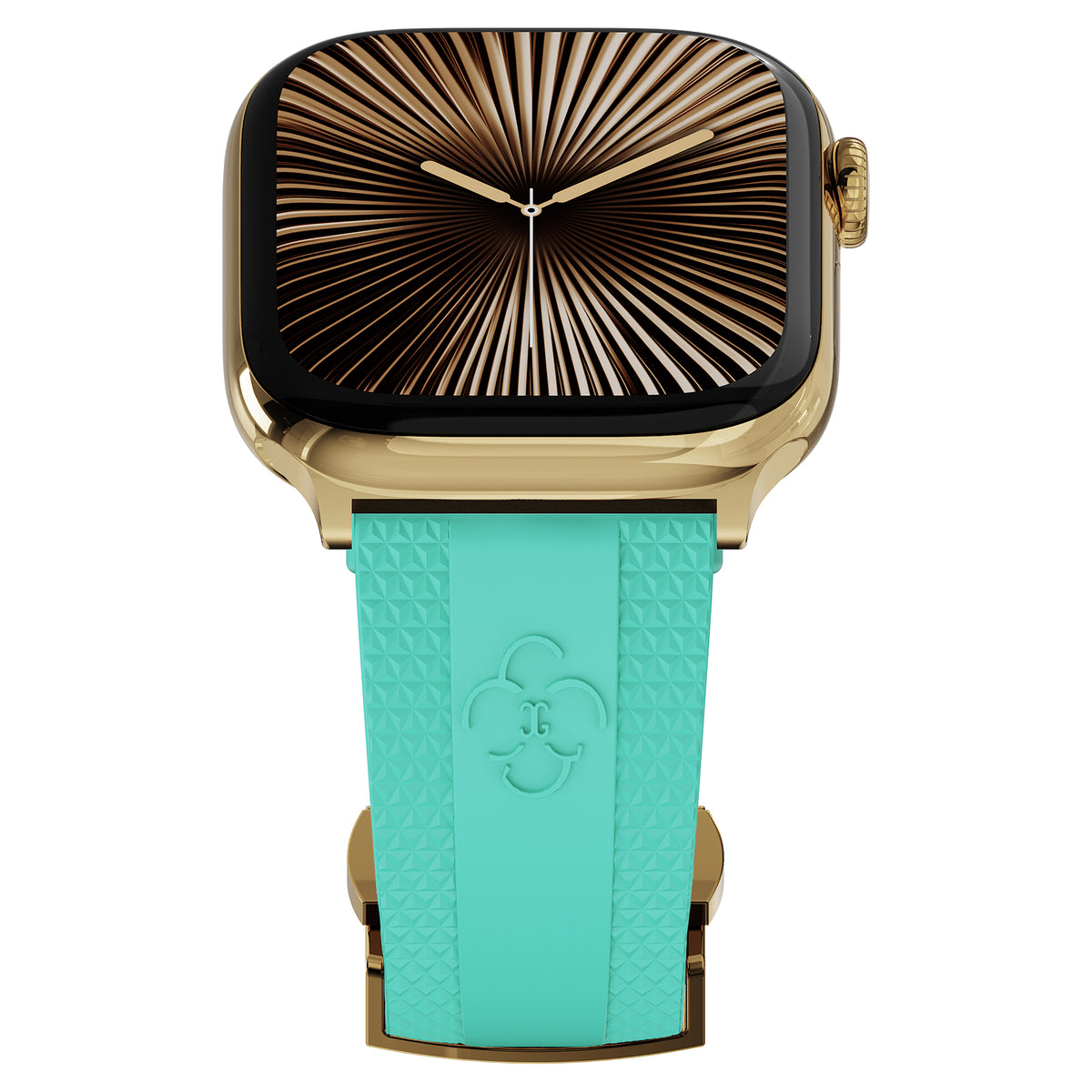 Correa de silicona de lujo CG para Apple Watch
