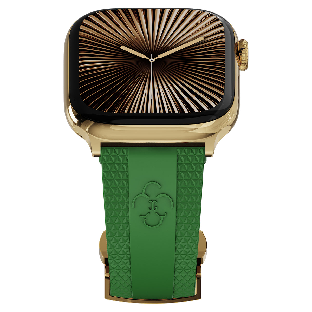 Correa de silicona de lujo CG para Apple Watch
