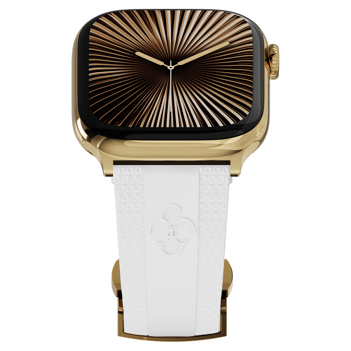 Correa de silicona de lujo CG para Apple Watch