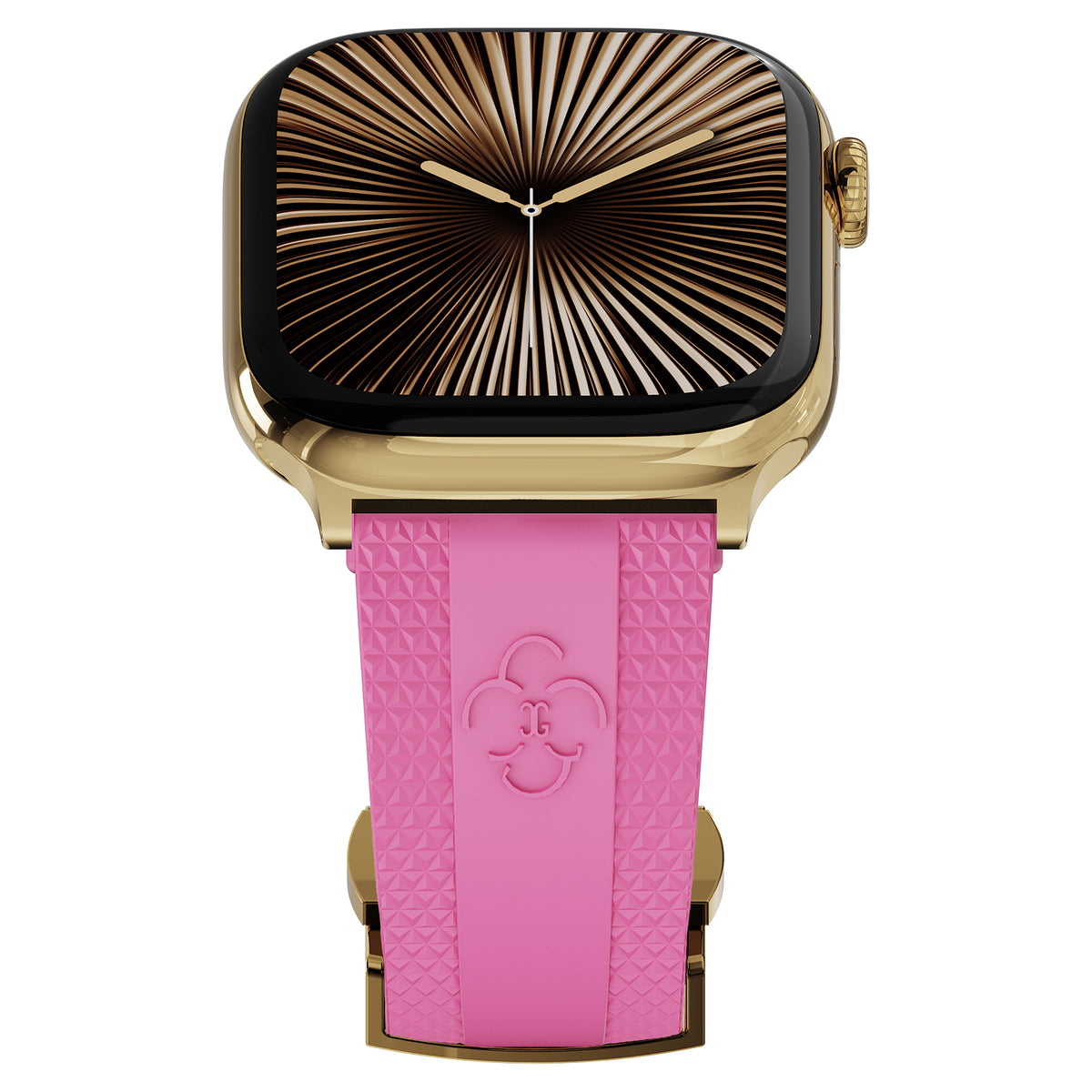 Correa de silicona de lujo CG para Apple Watch