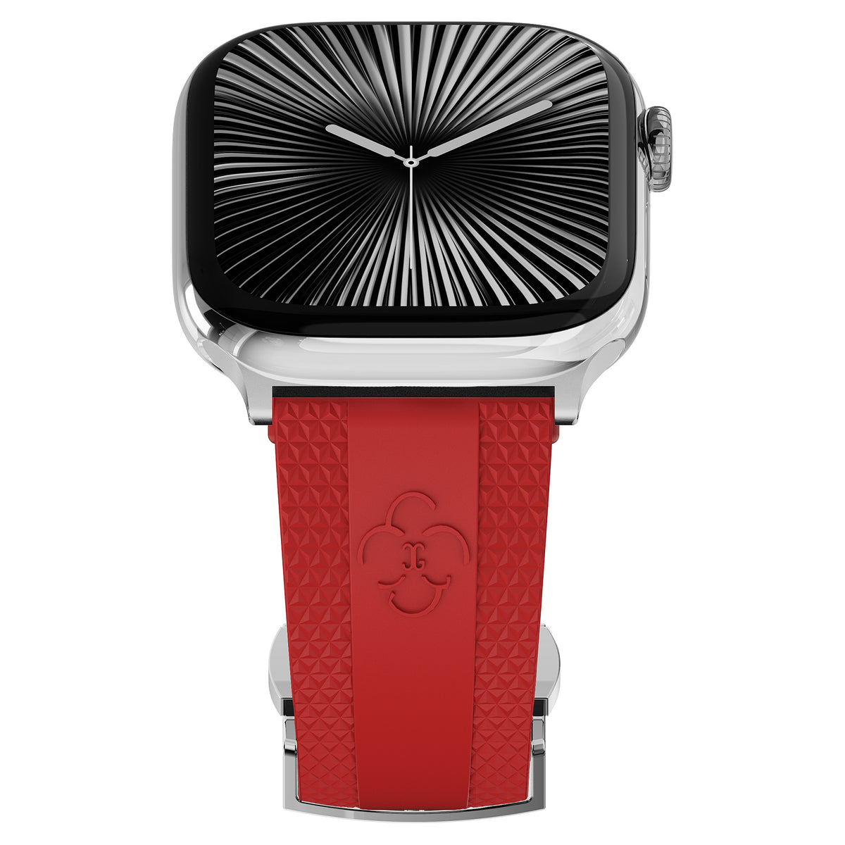 Correa de silicona de lujo CG para Apple Watch