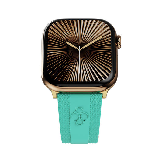 CG Signature Silicone Magnetic Buckle Band for Apple Watch