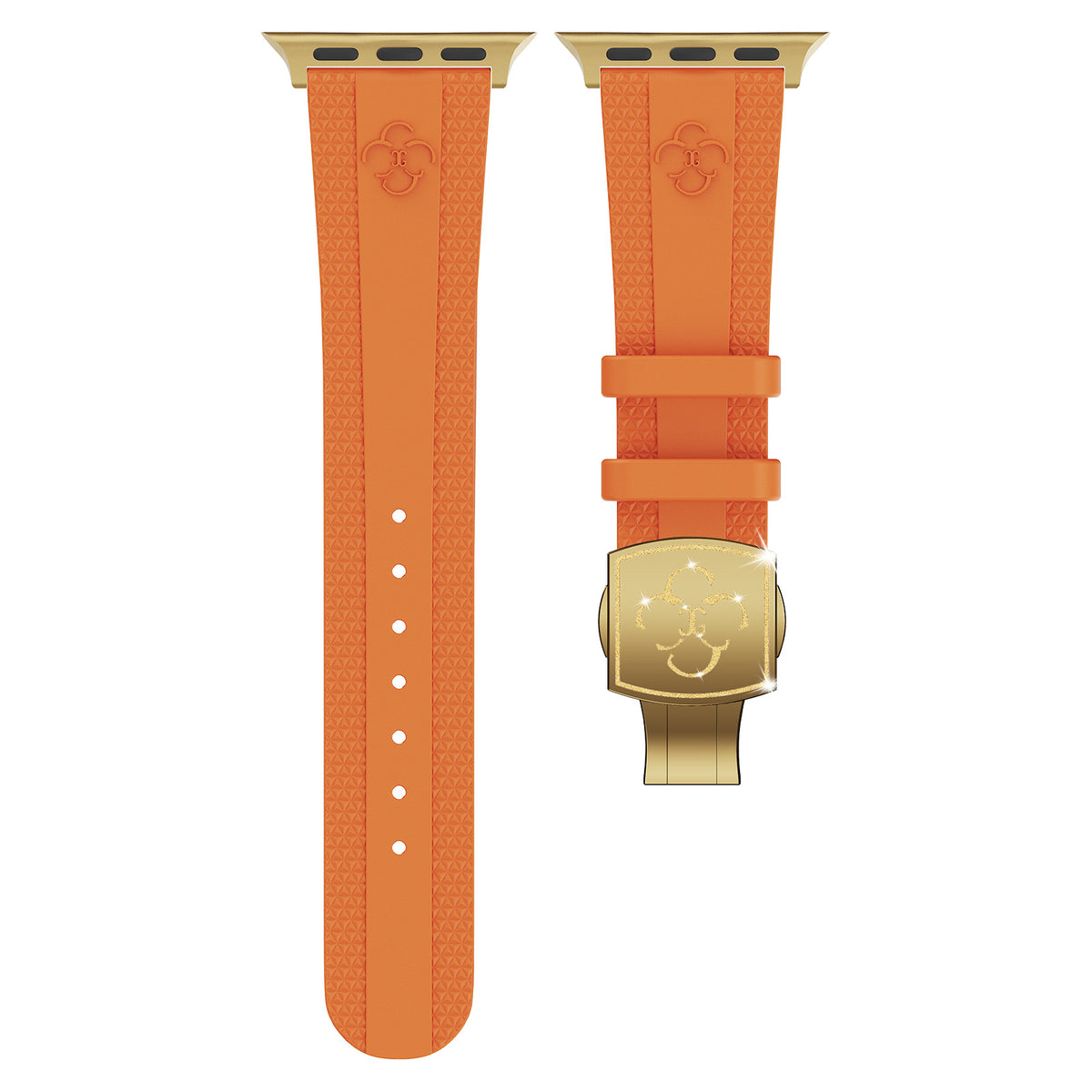 Correa de silicona de lujo CG para Apple Watch