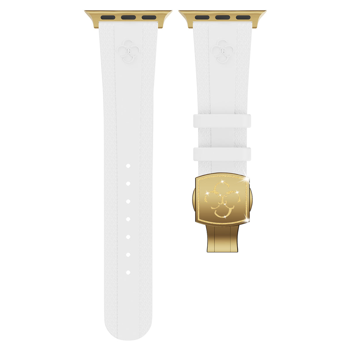 Correa de silicona de lujo CG para Apple Watch