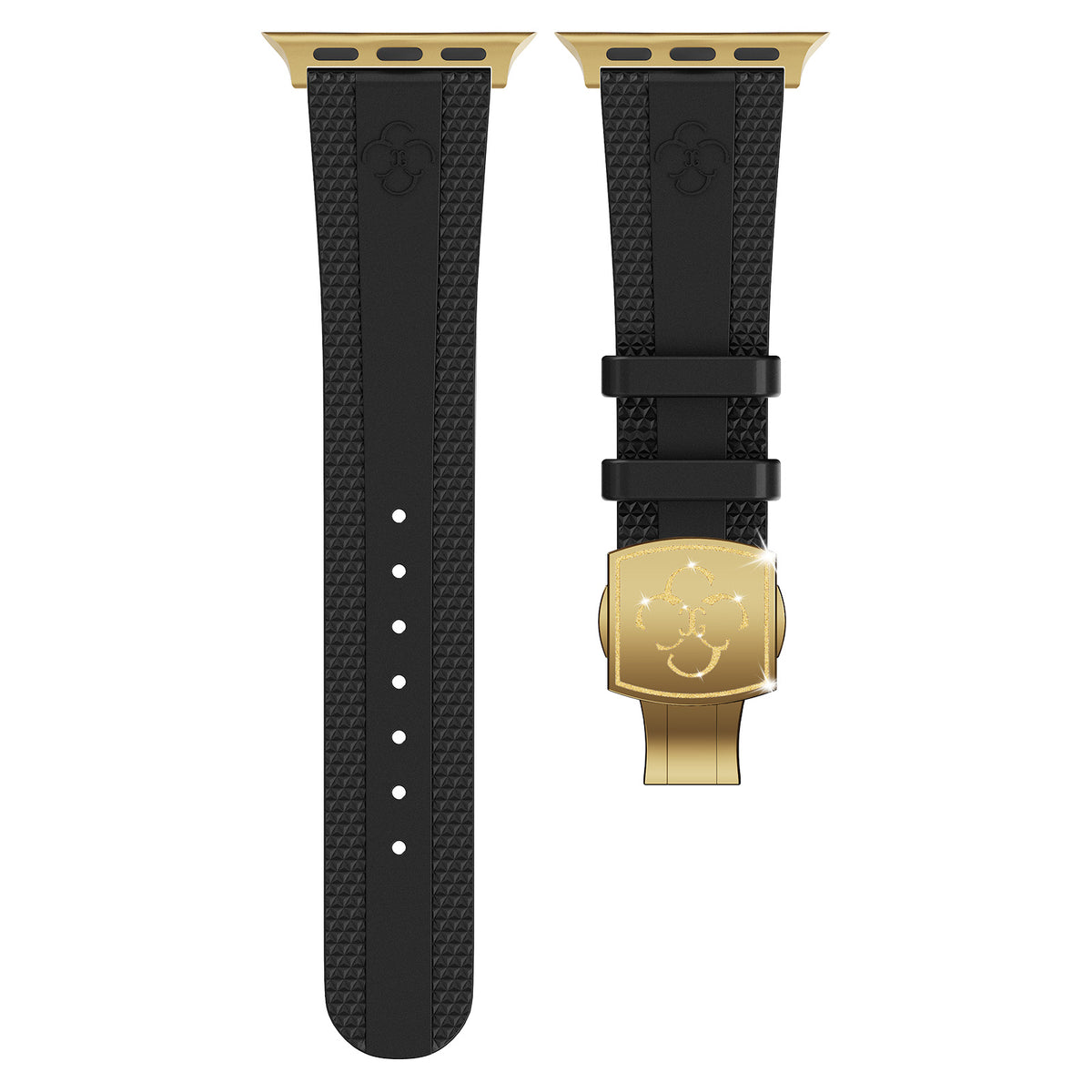 Correa de silicona de lujo CG para Apple Watch