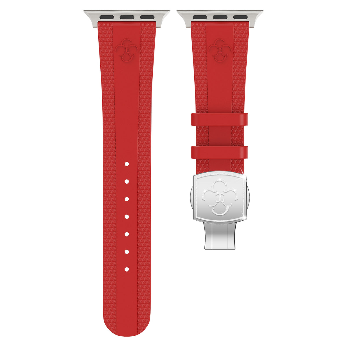 Correa de silicona de lujo CG para Apple Watch