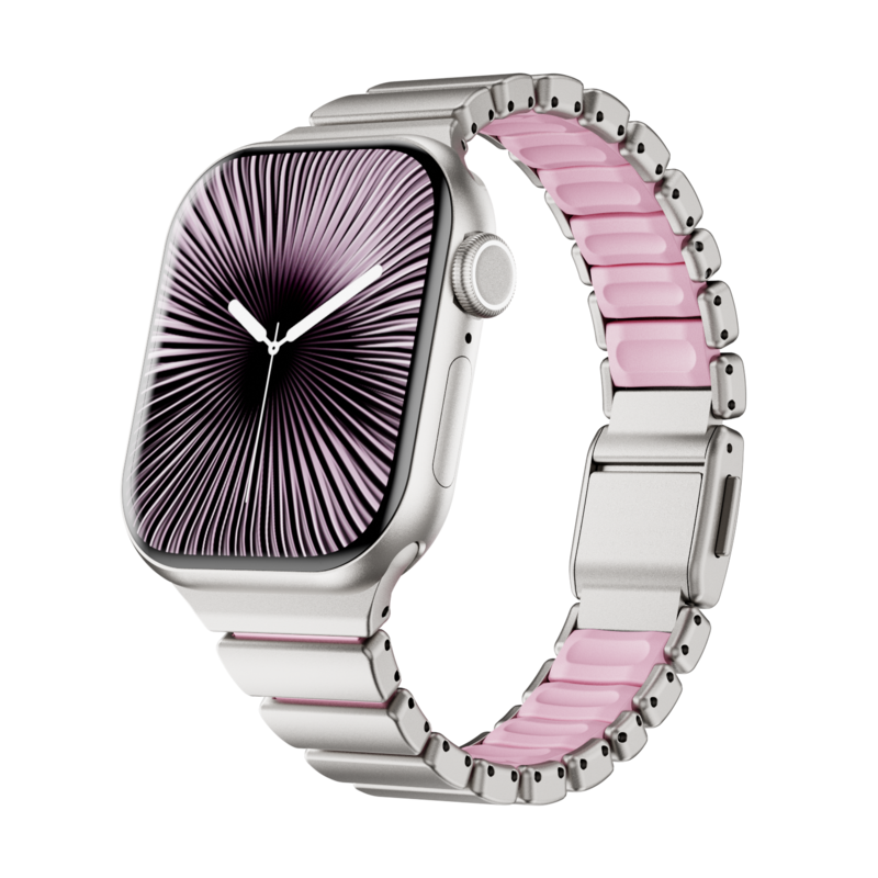 SPACE9 Titanium FKM Band – with Magnetic Clasp