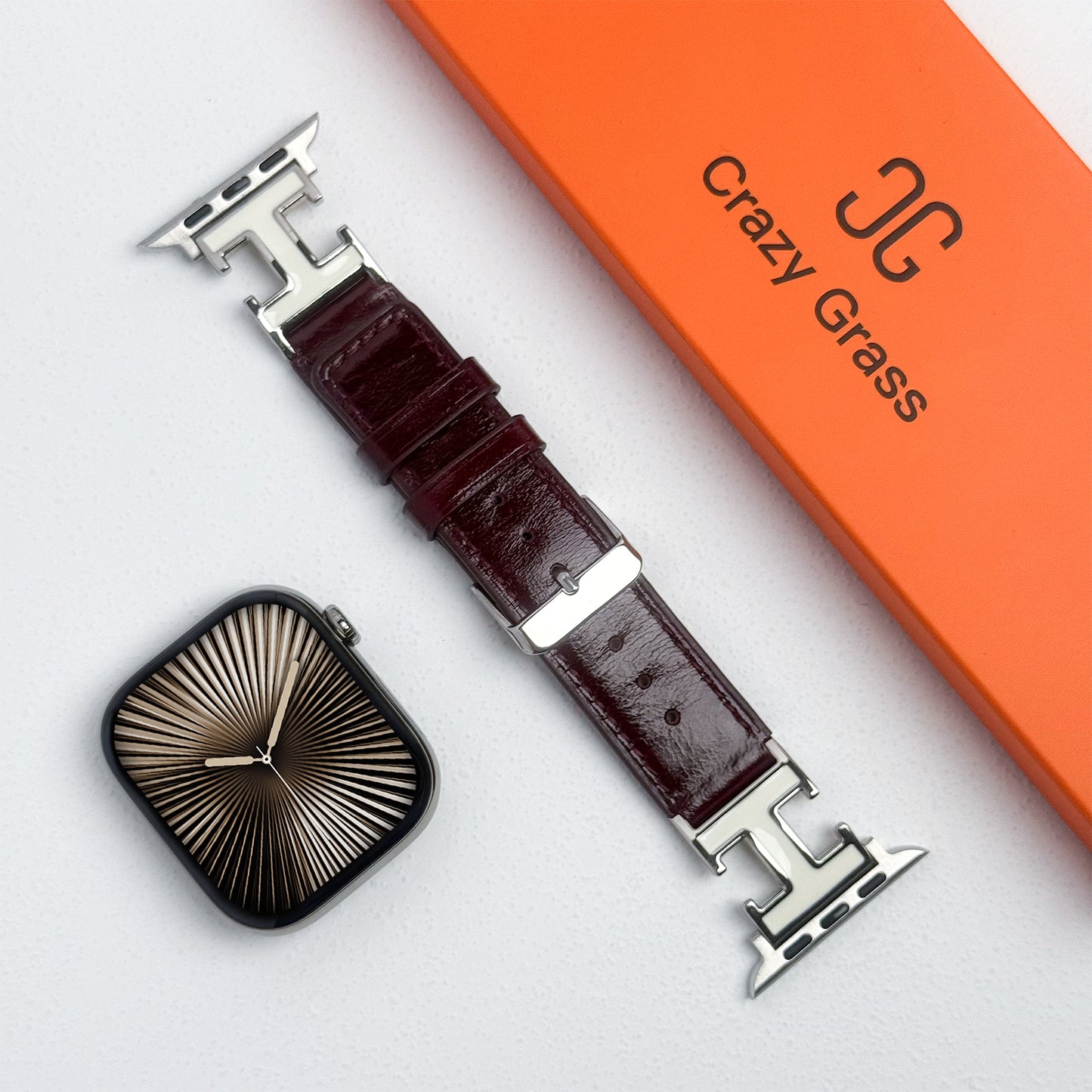 Leather Band For Apple Watch