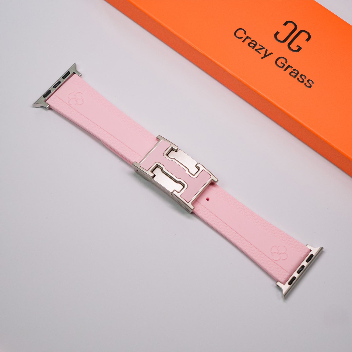 Correa de silicona con hebilla magnética para Apple Watch