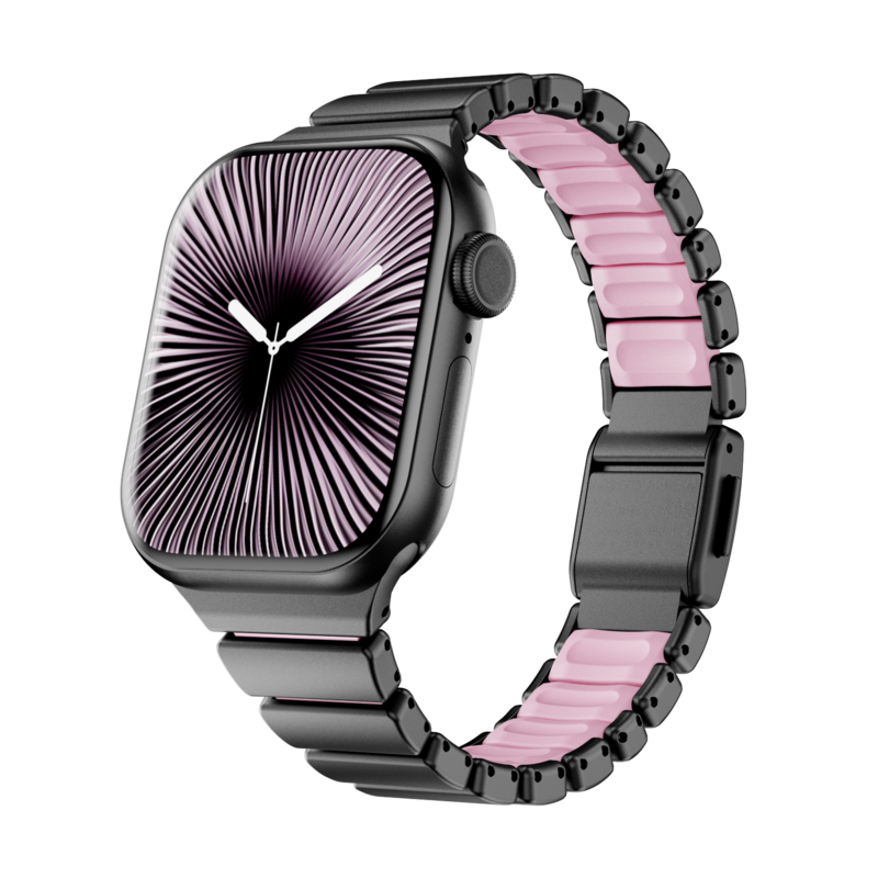 SPACE9 Titanium FKM Band – with Magnetic Clasp