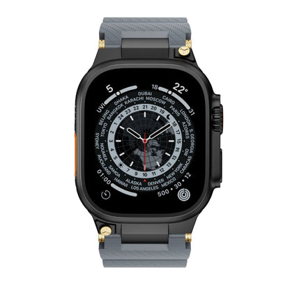 #Color_Black Buckle-Gray Band