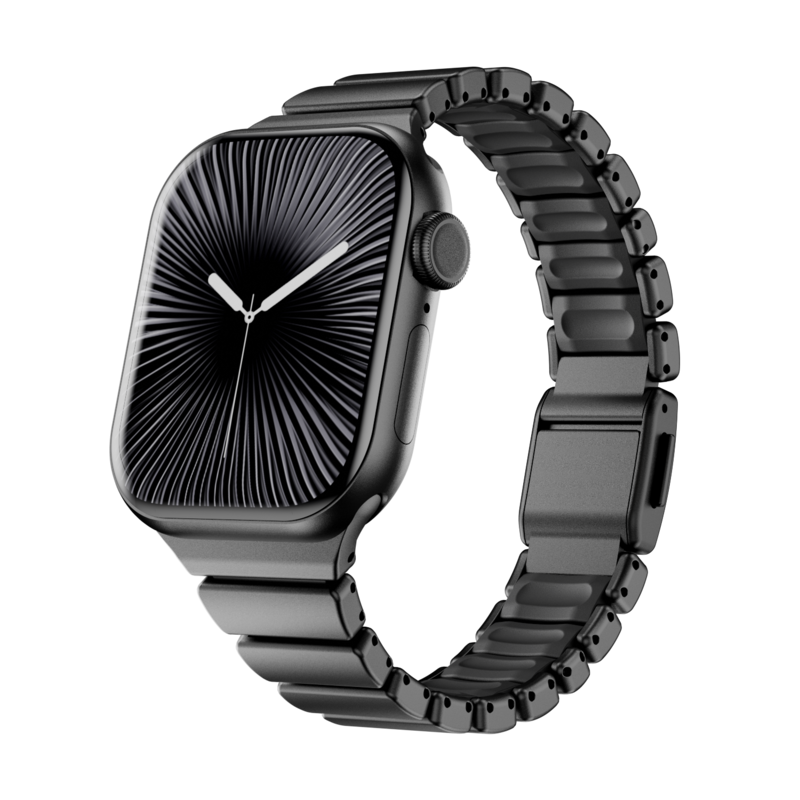 SPACE9 Titanium FKM Band – with Magnetic Clasp