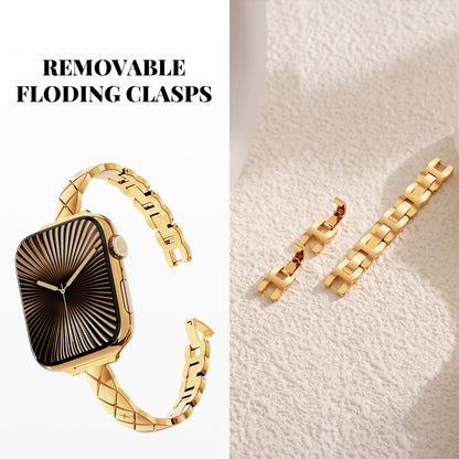 Timeless Quilted Apple Watch Bracelet