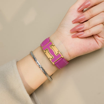 Leather Strap For Apple Watch