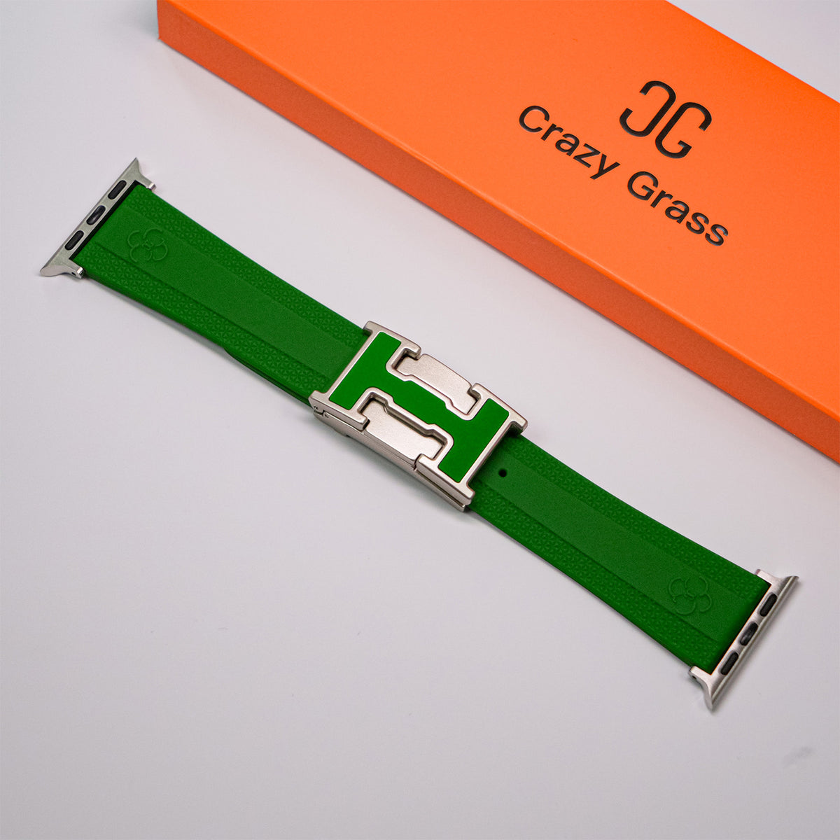 Correa de silicona con hebilla magnética para Apple Watch
