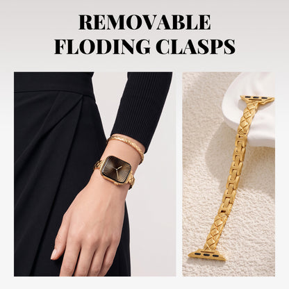 Timeless Quilted Apple Watch Bracelet