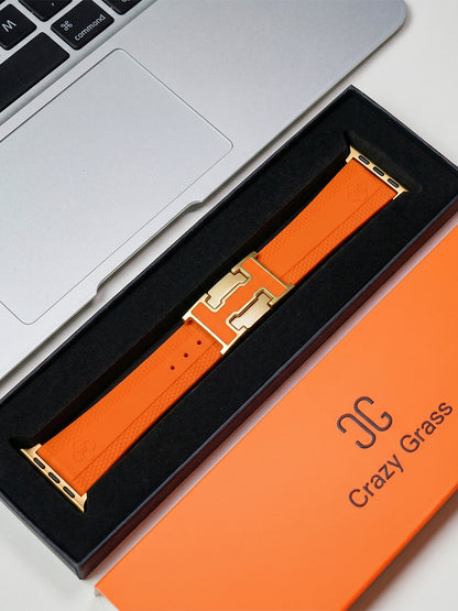 Correa de silicona con hebilla magnética para Apple Watch