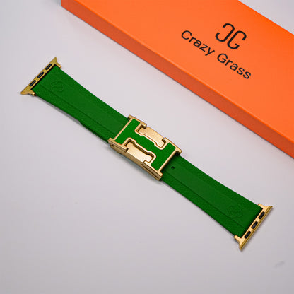 Correa de silicona con hebilla magnética para Apple Watch
