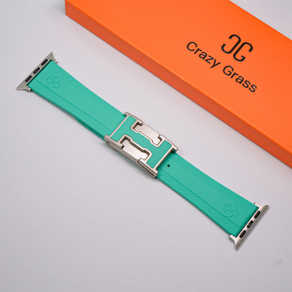Correa de silicona con hebilla magnética para Apple Watch