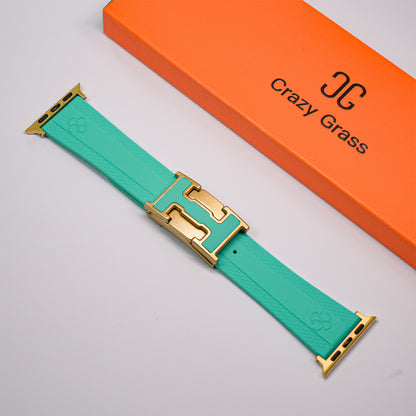 Correa de silicona con hebilla magnética para Apple Watch
