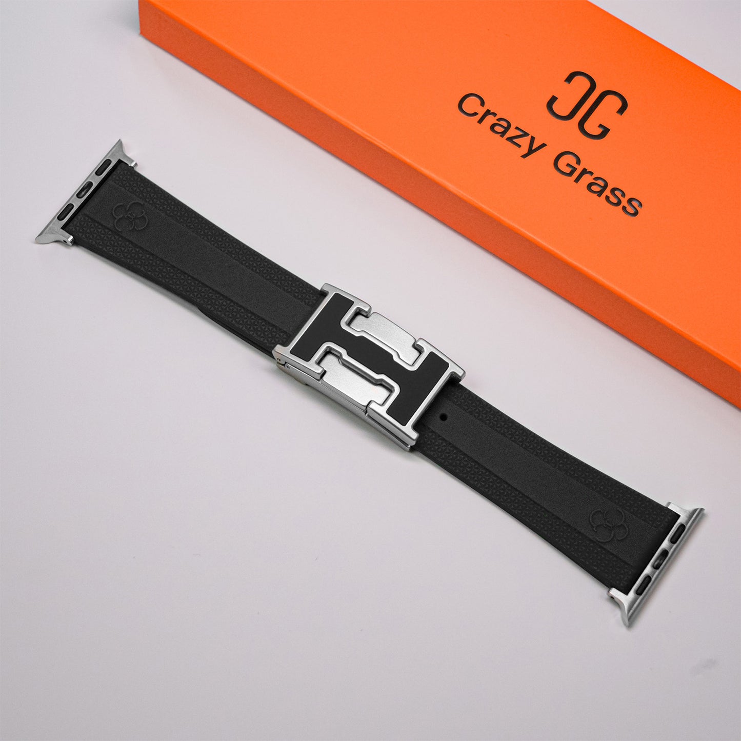 Correa de silicona con hebilla magnética para Apple Watch