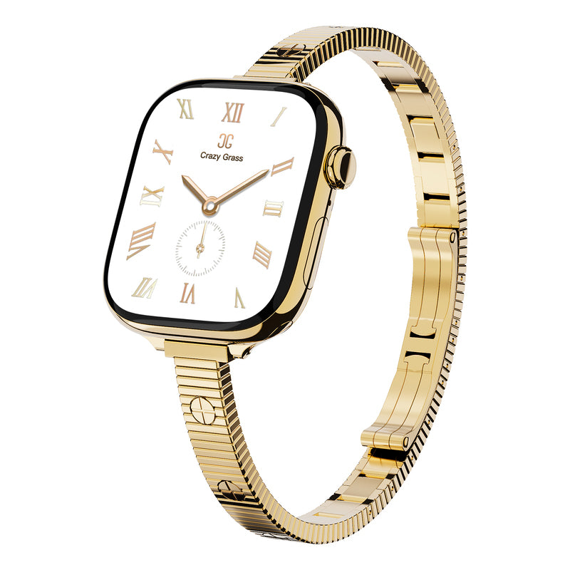 Luxury Stainless Steel Mesh Band For Apple Watch