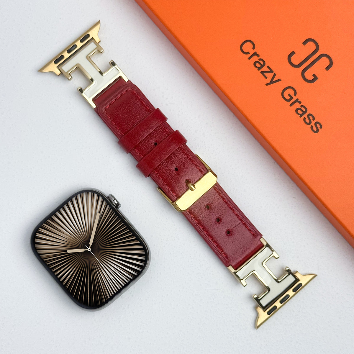 Leather Band For Apple Watch