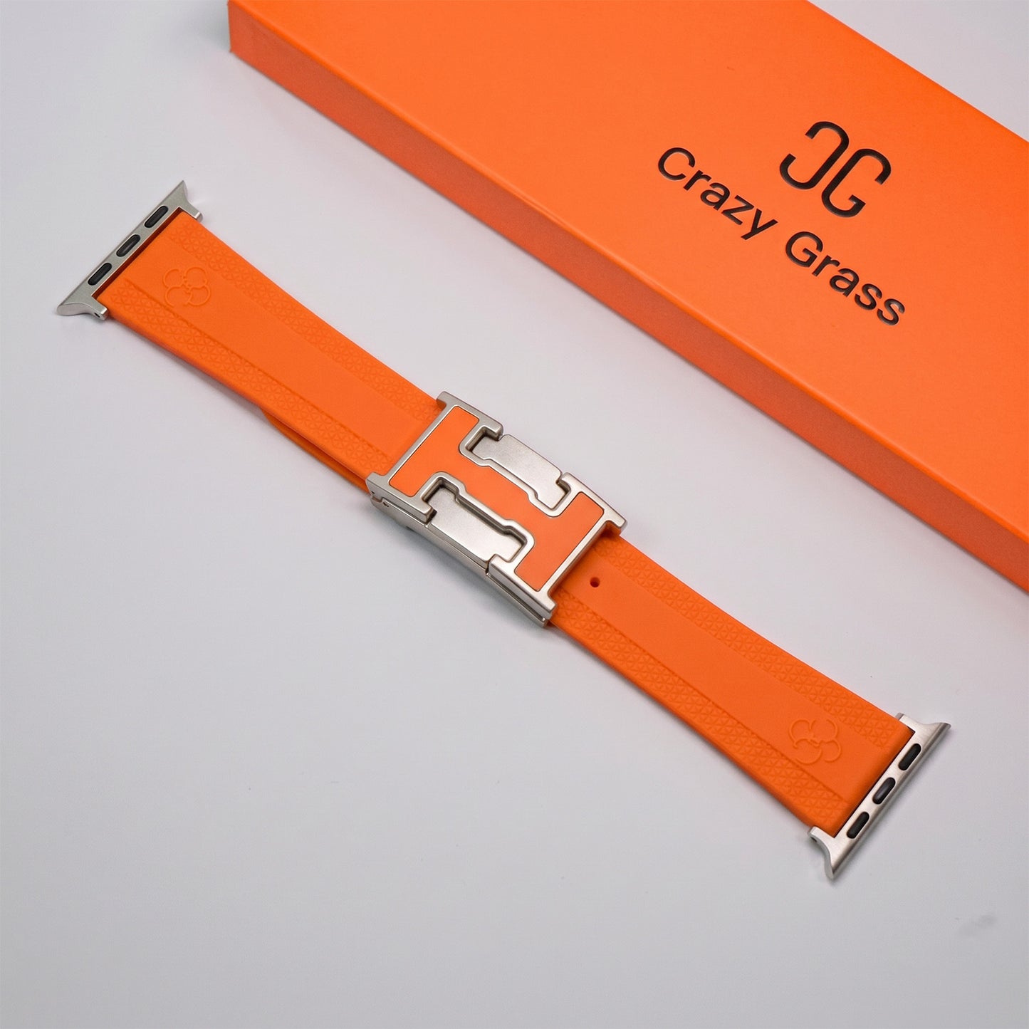 Correa de silicona con hebilla magnética para Apple Watch