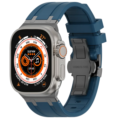 Luxury AP Butterfly Buckle Silicone Band