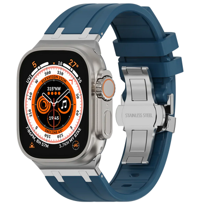 Luxury AP Butterfly Buckle Silicone Band
