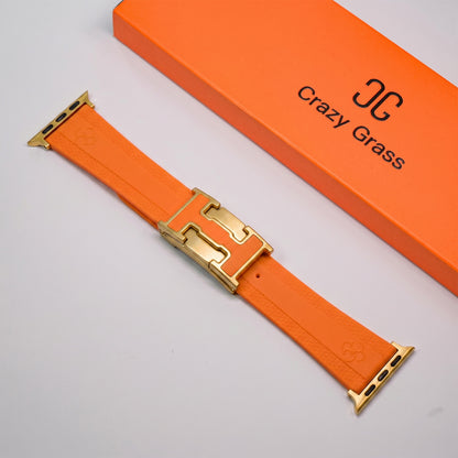 Correa de silicona con hebilla magnética para Apple Watch