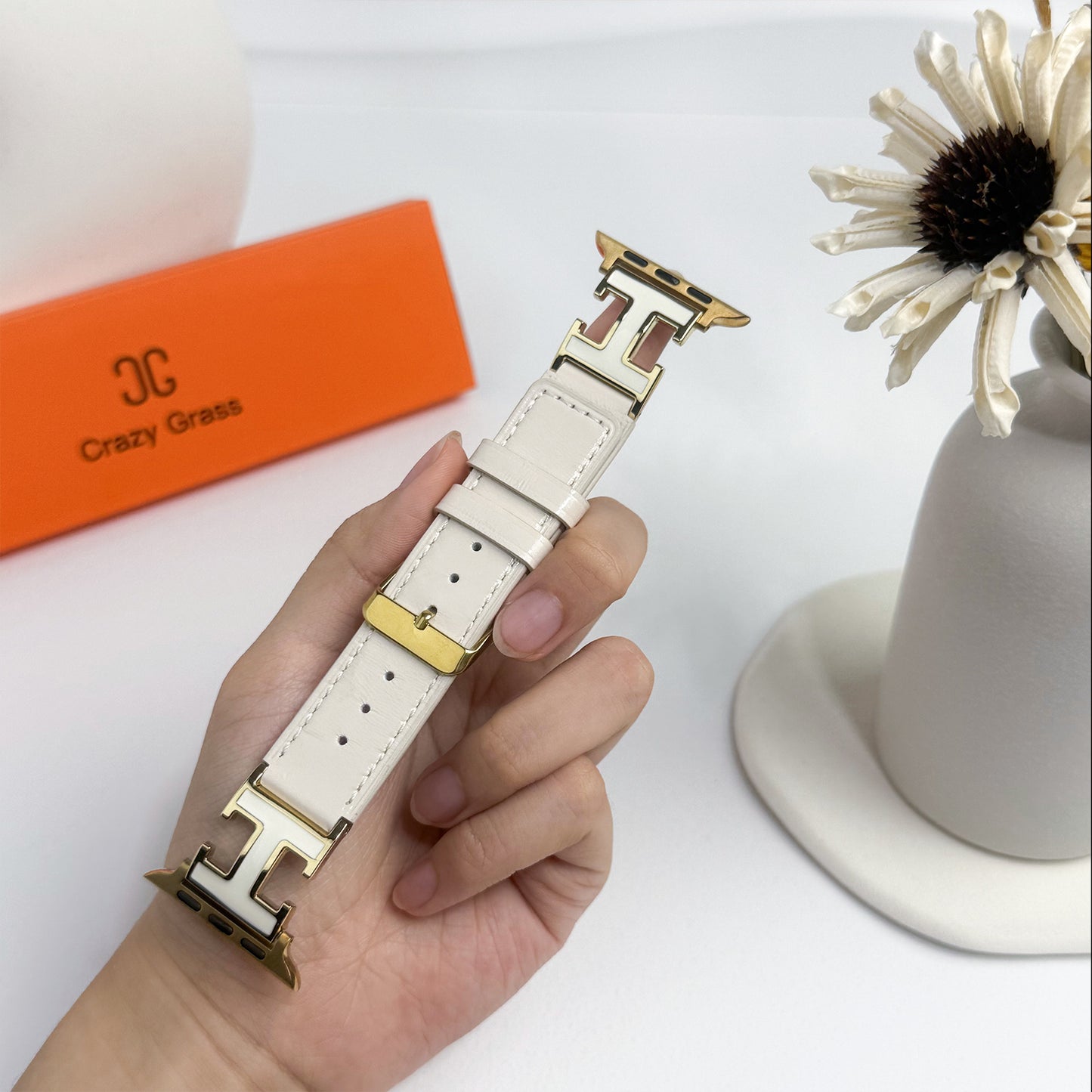 Leather Band For Apple Watch