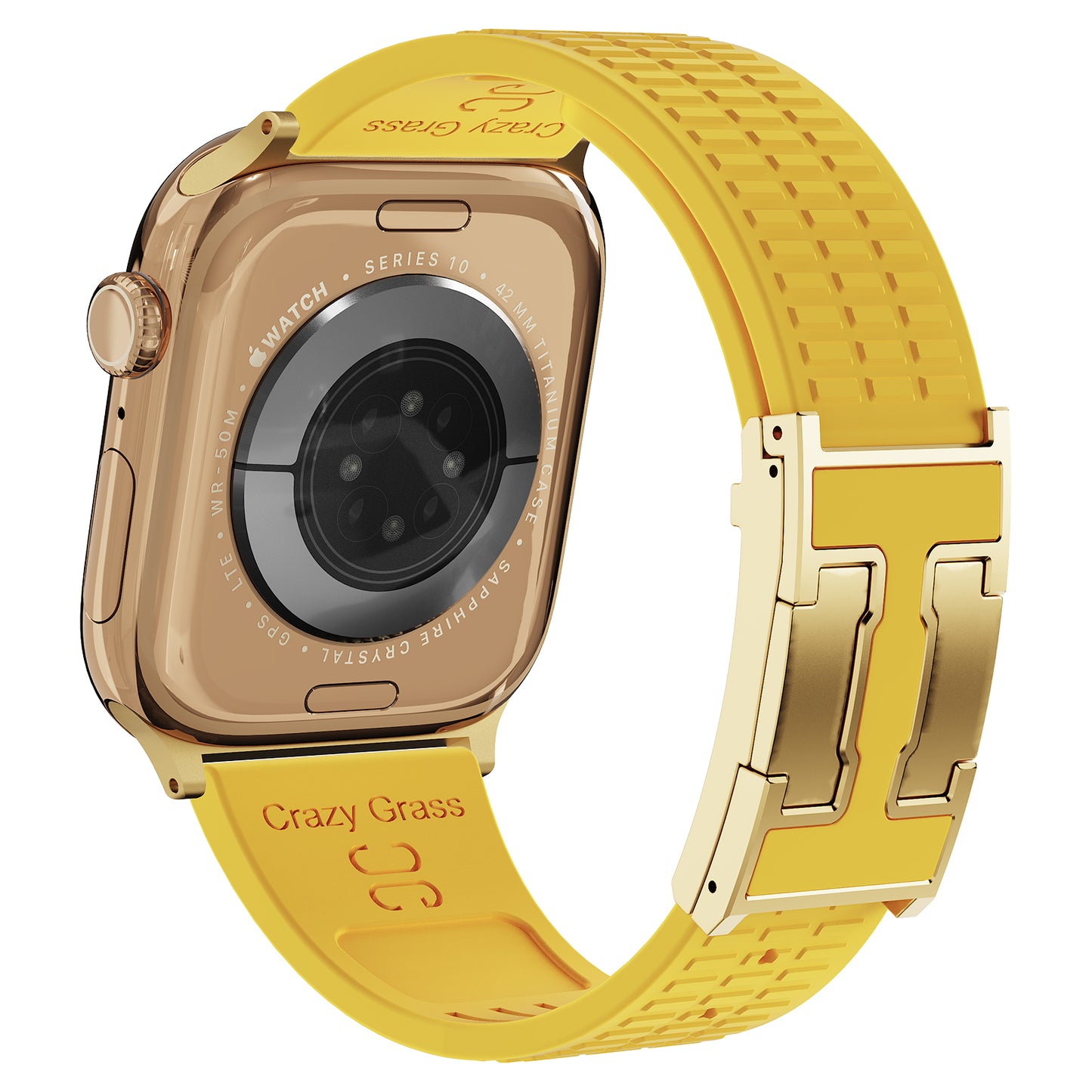 Silicone Magnetic Buckle Strap For Apple Watch