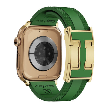Correa de silicona con hebilla magnética para Apple Watch