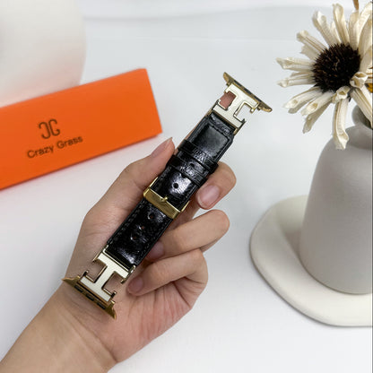 Leather Band For Apple Watch