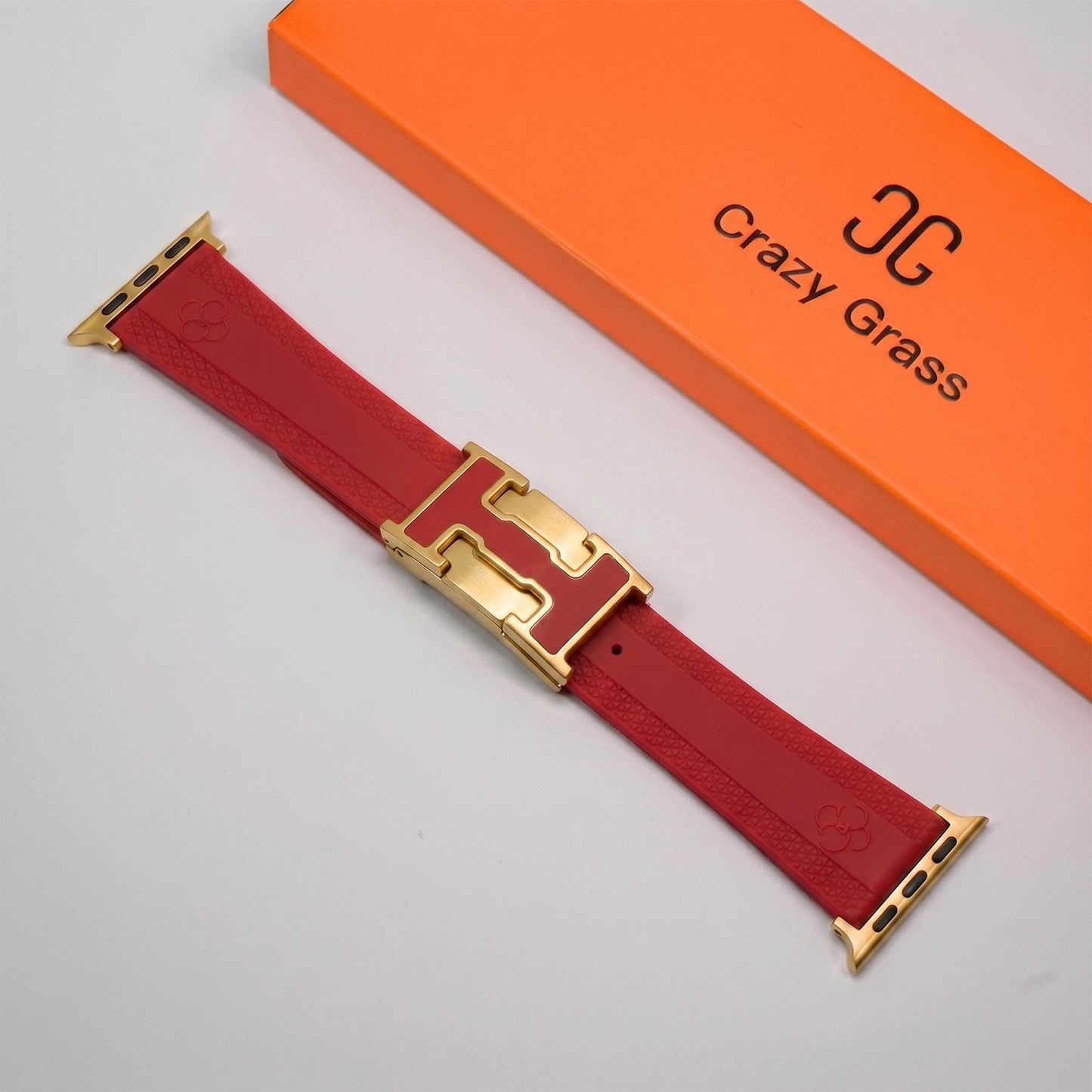 Correa de silicona con hebilla magnética para Apple Watch