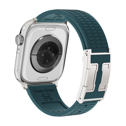 Correa de silicona con hebilla magnética para Apple Watch