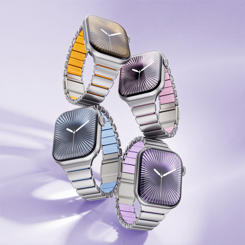 SPACE9 Titanium FKM Band – with Magnetic Clasp