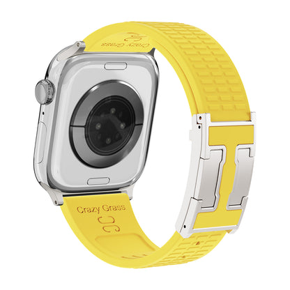 Correa de silicona con hebilla magnética para Apple Watch